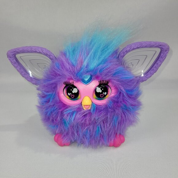 Furby Purple 2023 Interactive Voice Activated Plush Toy by Hasbro - Picture 1 of 1